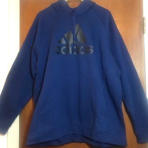 Adidas Men’s Hooded Sweatshirt SZ 3XL Navy